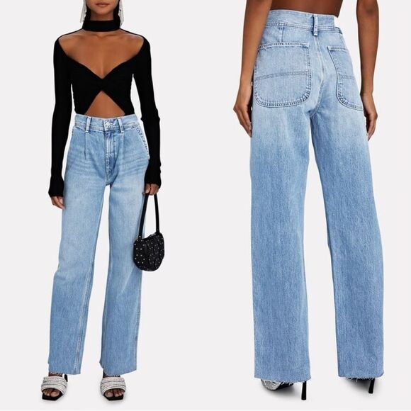 NWT RE/DONE Utility Loose Straight-Leg Jeans - Picture 1 of 11